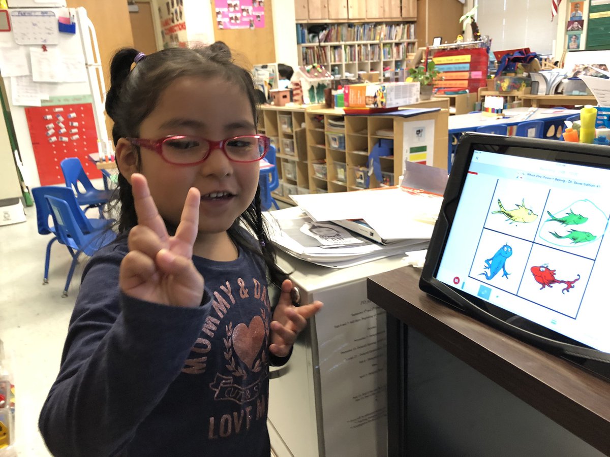 PSATbishops's tweet image. DLD In classroom 116 - Seesaw- making learning process relevant by identifying our favorite Dr. Seuss characters while quantifying. #nextlevelAPSD #DLDay @APSuperGray @TheaJackson8 @Jackson__Lauren @tiffanycrespo0 @Antonel1Shannon @i_apsd