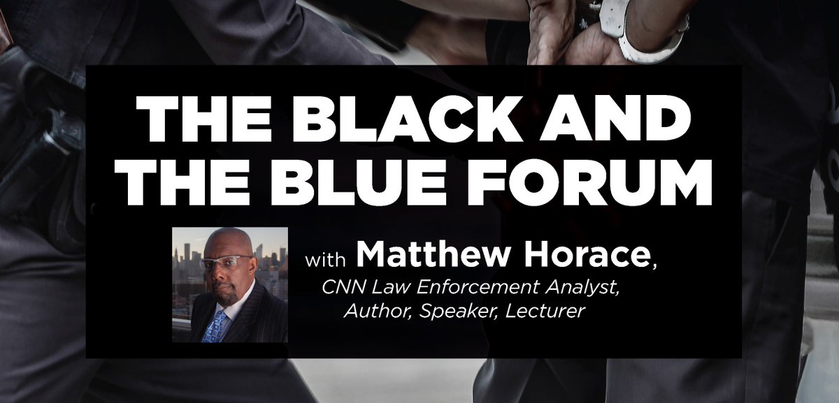 Join us for The Black and The Blue Forum with Matt Horace, 3/12,  6pm - 8pm at John D. O'Bryant African American Institute at <a href="/Northeastern/">Northeastern University</a>.  Special guests include <a href="/DARollins/">Rachael Rollins</a>,  Sheriff Steven W. Tompkins, <a href="/Richard_OBryant/">Dr. Richard O'Bryant</a>, and <a href="/Professor_Boyd/">Dr. Lorenzo M. Boyd</a>.
RSVP at hubs.ly/H0gR7CP0.