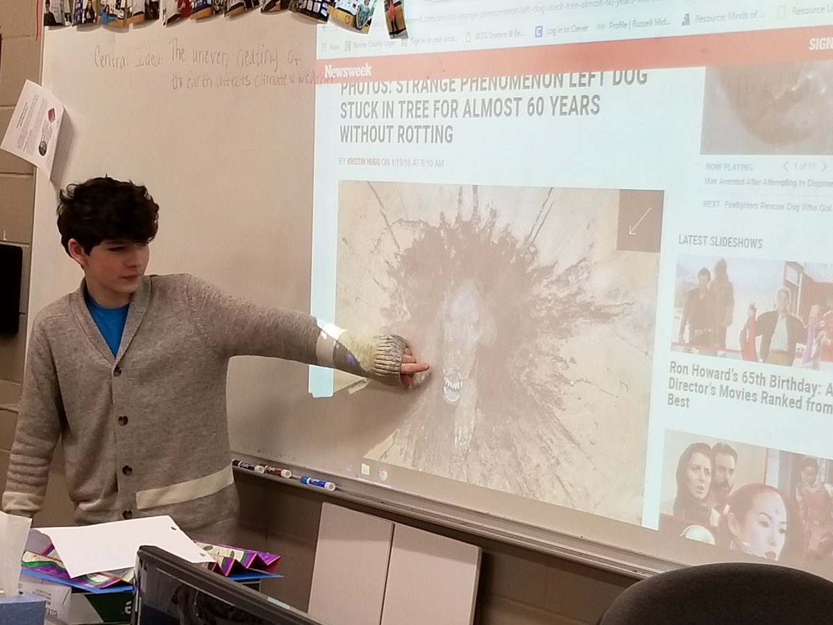 Lit_Cats's tweet photo. This student shared a connection he discovered between our @SkypeScientist session with Dr. Killgrove and her anthropological work on "Stuckie the Dog" in Georgia and shared it with the class. #dogpackrules #rmsdogpack #barrowBold https://t.co/wdyKmcVguG https://t.co/Pc3Z8qAkKN