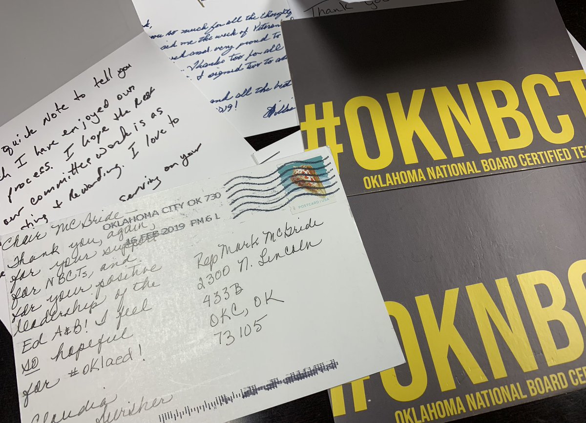 Don’t give up I haven’t #oknbct #oklaed