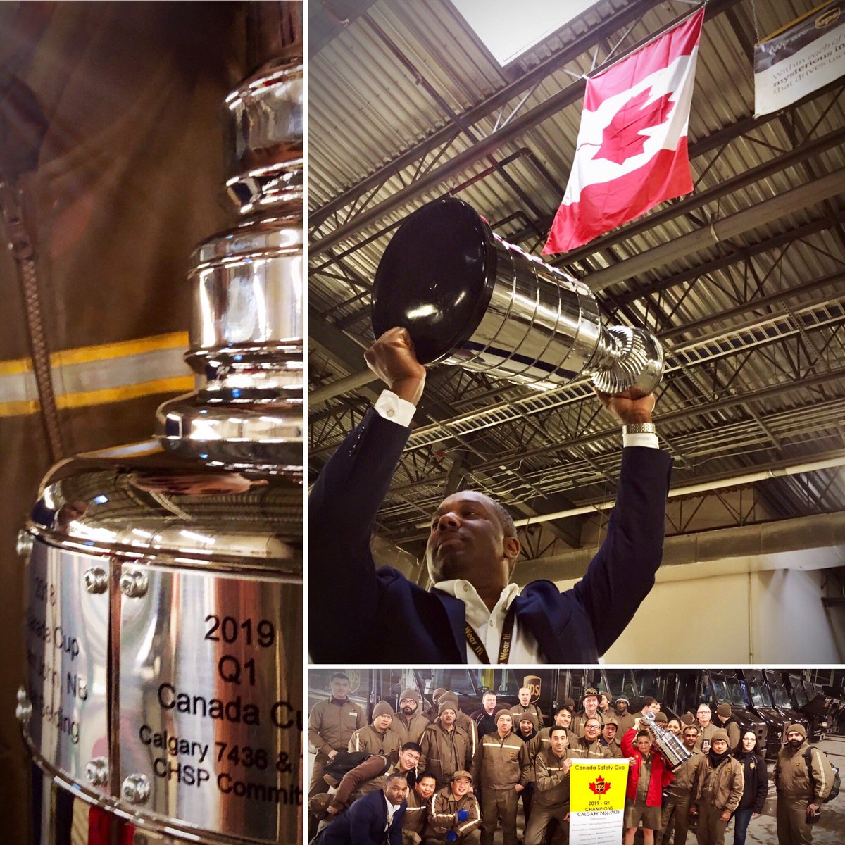 Back to back titles for <a href="/JasonBelgrave21/">Jason Belgrave</a> 🇨🇦😄 Safety Culture transformation is a team sport where everyone is engaged 🥇🏆 We are all empowered by great leadership &amp; guidance. Thanks <a href="/SeanGriffin34/">Sean Griffin</a> <a href="/JimmyV_UPS/">Jimmy Vassilopoulos</a> <a href="/UPS/">UPS</a>