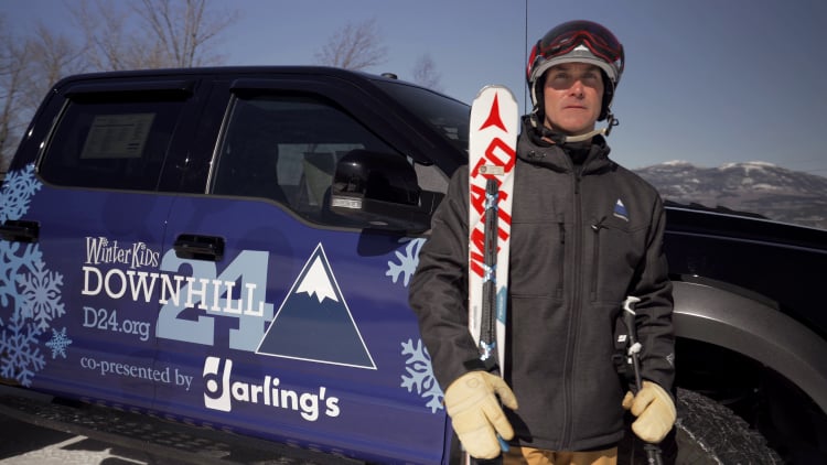 We're proud to be a presenting sponsor of this year's <a href="/WinterKids/">WinterKids</a> Downhill 24 event at <a href="/SugarloafMaine/">Sugarloaf Mountain</a>. If you're there, you may have even seen our company president, Jay, ski by you!  Find out more about this great org at winterkids.org #darlingsgivesback