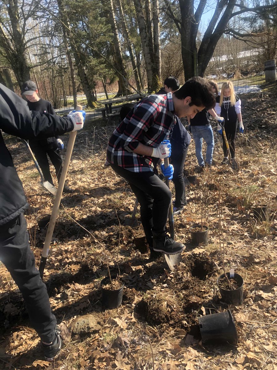 ACSSTotems's tweet photo. Biology 11 and Advance working hard with @LEPS_Langley to restore the ecosystem at the @GVZooChat by planting native species. https://t.co/xYGahcMSIi