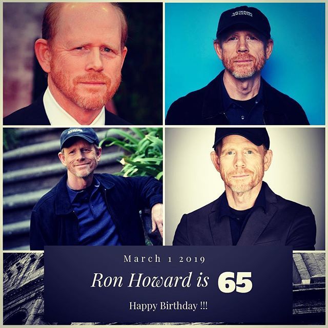 Director Ron Howard turns 65 today !!!    to wish him a happy Birthday !!!  