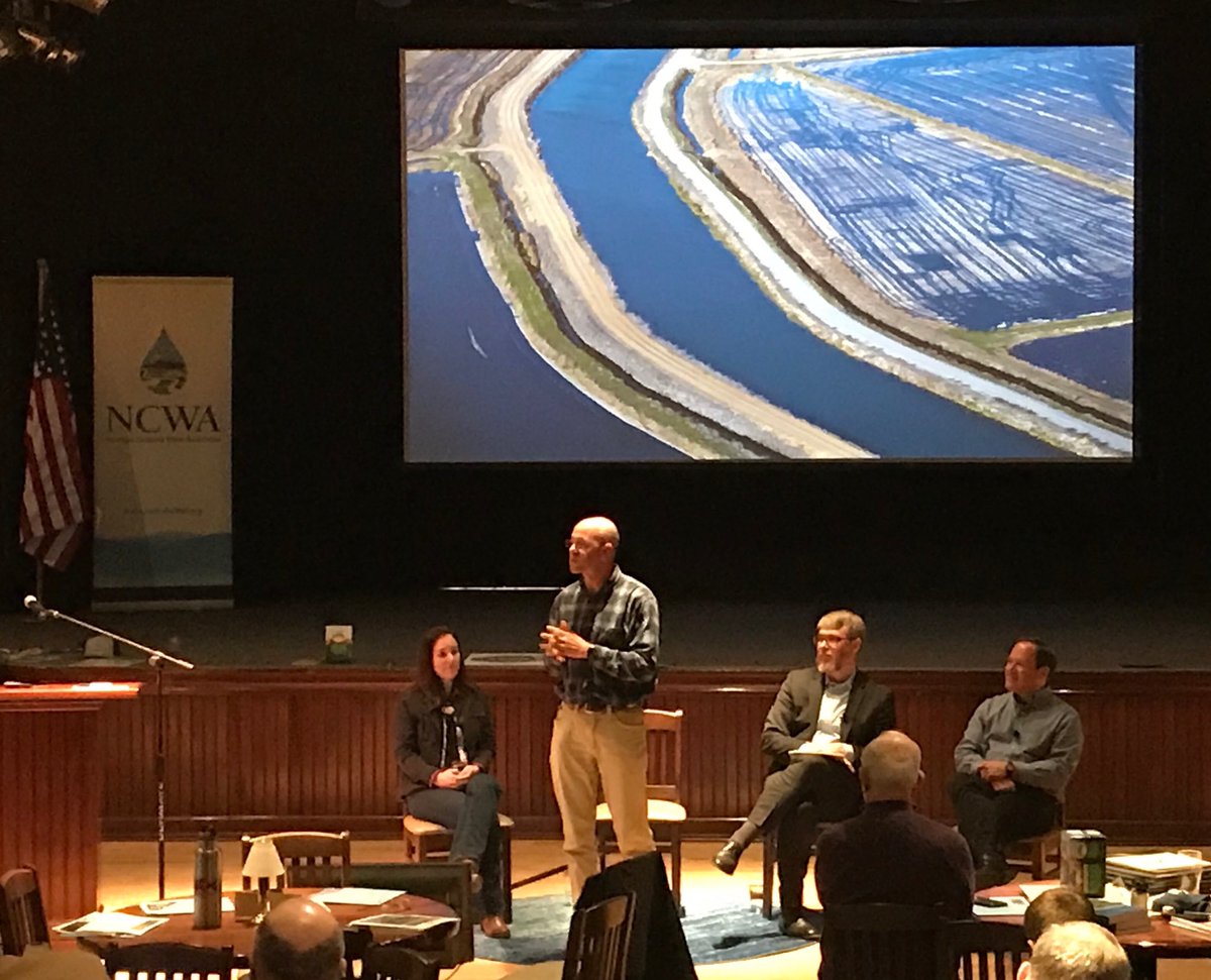 WCWDwebcam's tweet image. Carson Jeffries, UC Davis Fish, Food, Floodplain explains how these projects grow food for salmon to improve their survival #NCWA19 #SacValley #FunctionalFlow