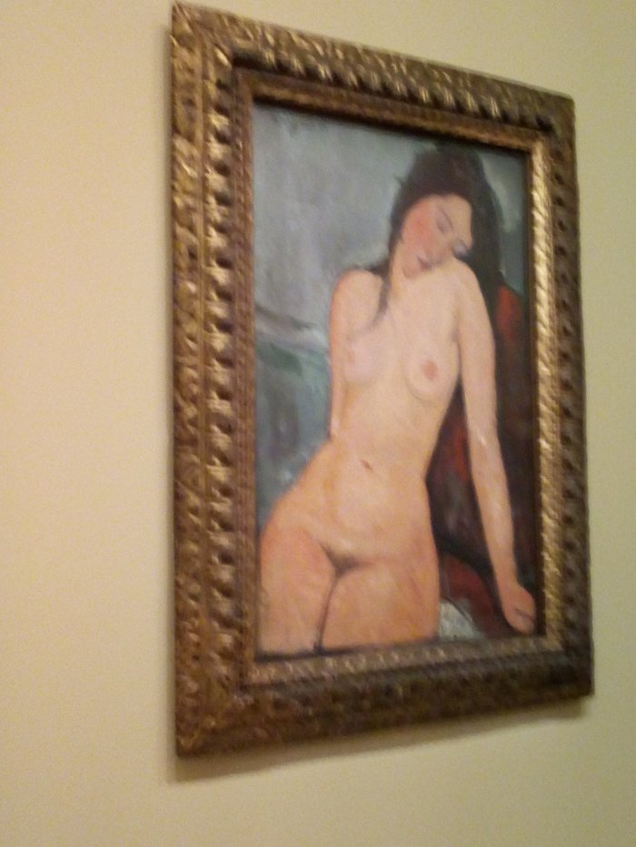 gau_c's tweet photo. Dans le désordre: Cezanne, Renoir, Modigliani, Gauguin - Collection Courtauld #FONDATIONLouisVuitton https://t.co/Xuv9FPdhDq