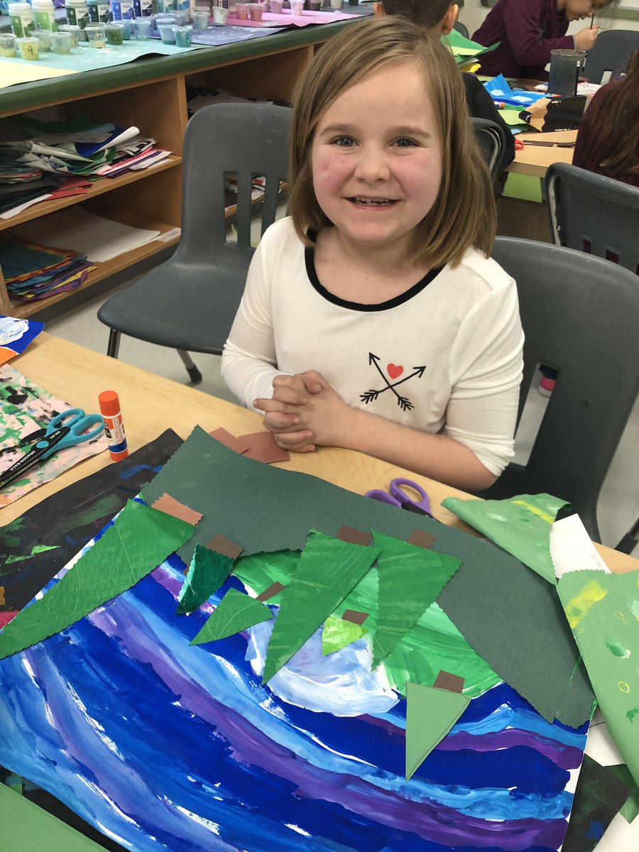 ART_MrsPaden's tweet photo. 2nd Grade Music PBL! Students working on their National Forest collages! @ScottMusicLCPS @dingusmusiclcps #goGPGators https://t.co/SBiFHLofym
