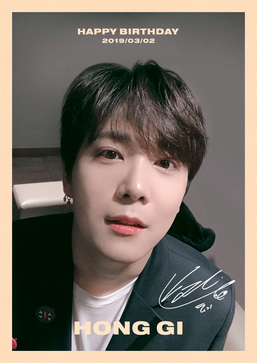 Happy birthday lee hongki. Still love you after many years     