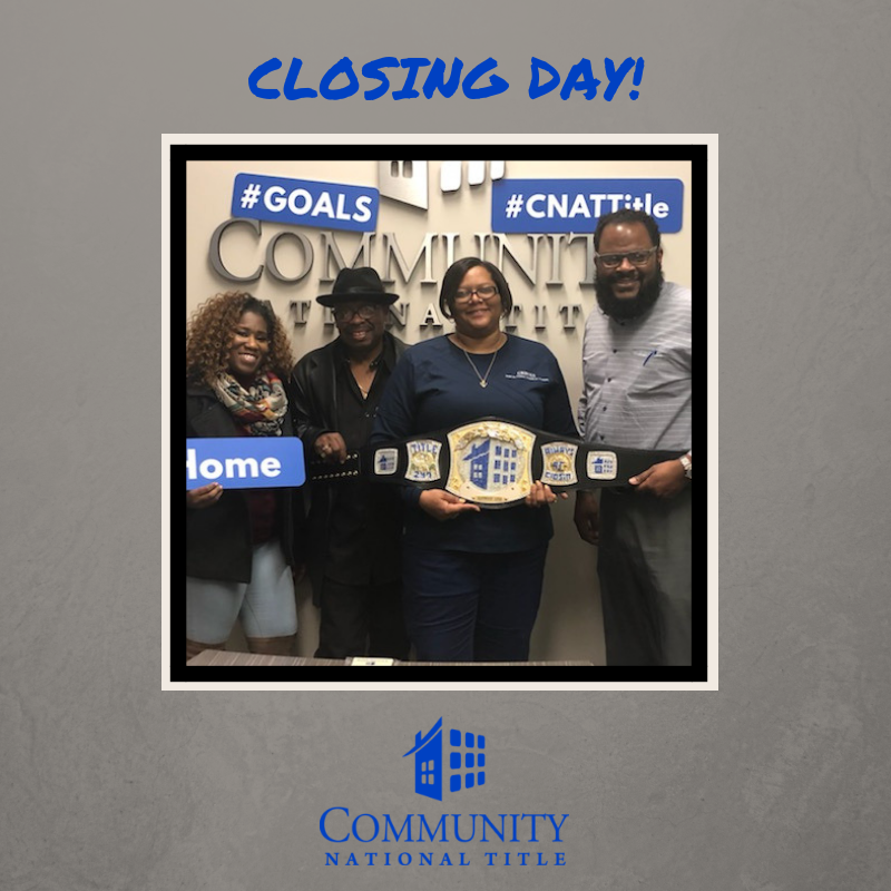CNATTITLE's tweet photo. Congrats to these amazing clients!

We are so grateful for your trust in us and look forward to working with you and anyone you know in the future!

#TitleWinston #CNAT #AlwaysBeClosing #Title247 #CNATTitle #TitleCompany #TitleInsurance #Realtor #RealEstate #Mortgage #HouseBuyin https://t.co/BR0do8I9tN