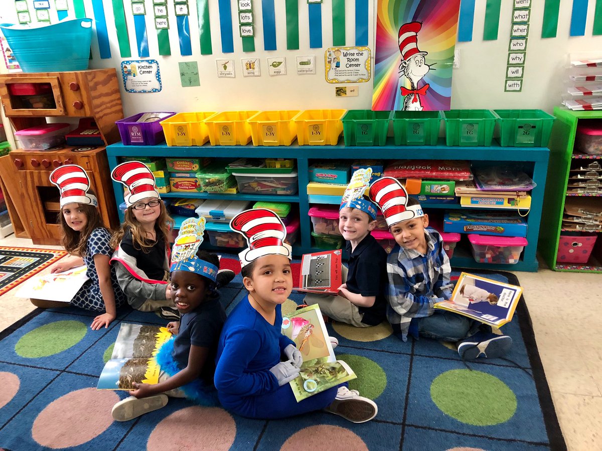 Back to Back Partner Reading to build reading stamina in Kindergarten! @PcpsbSchools #kittenproud #arccore #ReadAcrossAmerica @AmericanReading @ARCPress