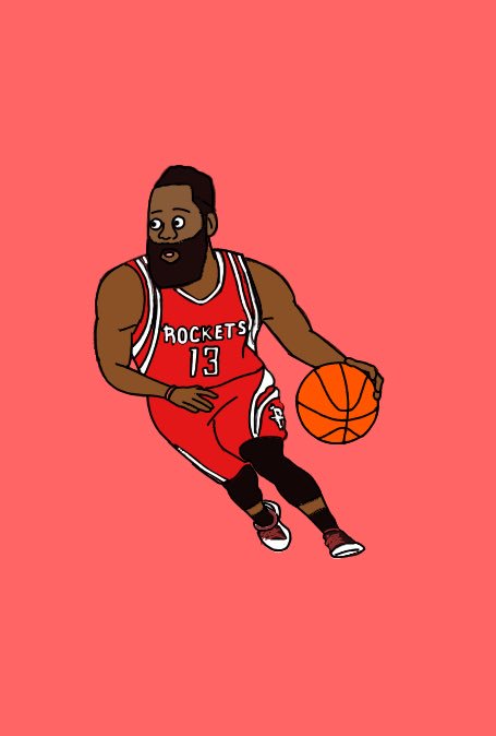 Yahuso５ ジェームズ ハーデン イラスト Illustration デジタルイラスト Ibispaint Nba バスケ Jamesharden T Co 7m9lmybojf Twitter