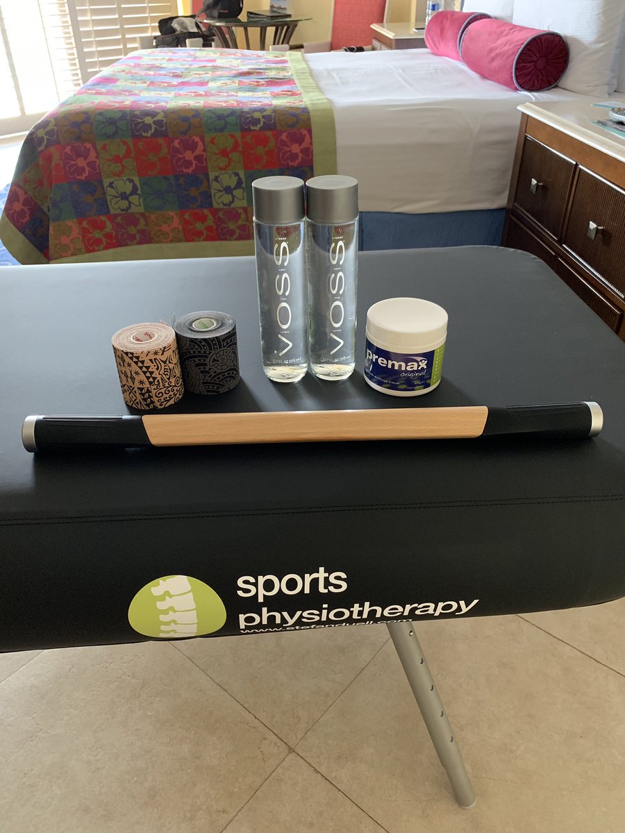 StefanDuell's tweet photo. My office in Acapulco at @MIHotelPrincess for @AbiertoTelcel @ATPTour tennis tournament.
Supported by @Blackroll_com, #NUBISphysio, @DynamicTape, @Premax and @VossWater! 🙏
#Partners 🤝
#TeamWork 👊 https://t.co/29jvhOXSO7