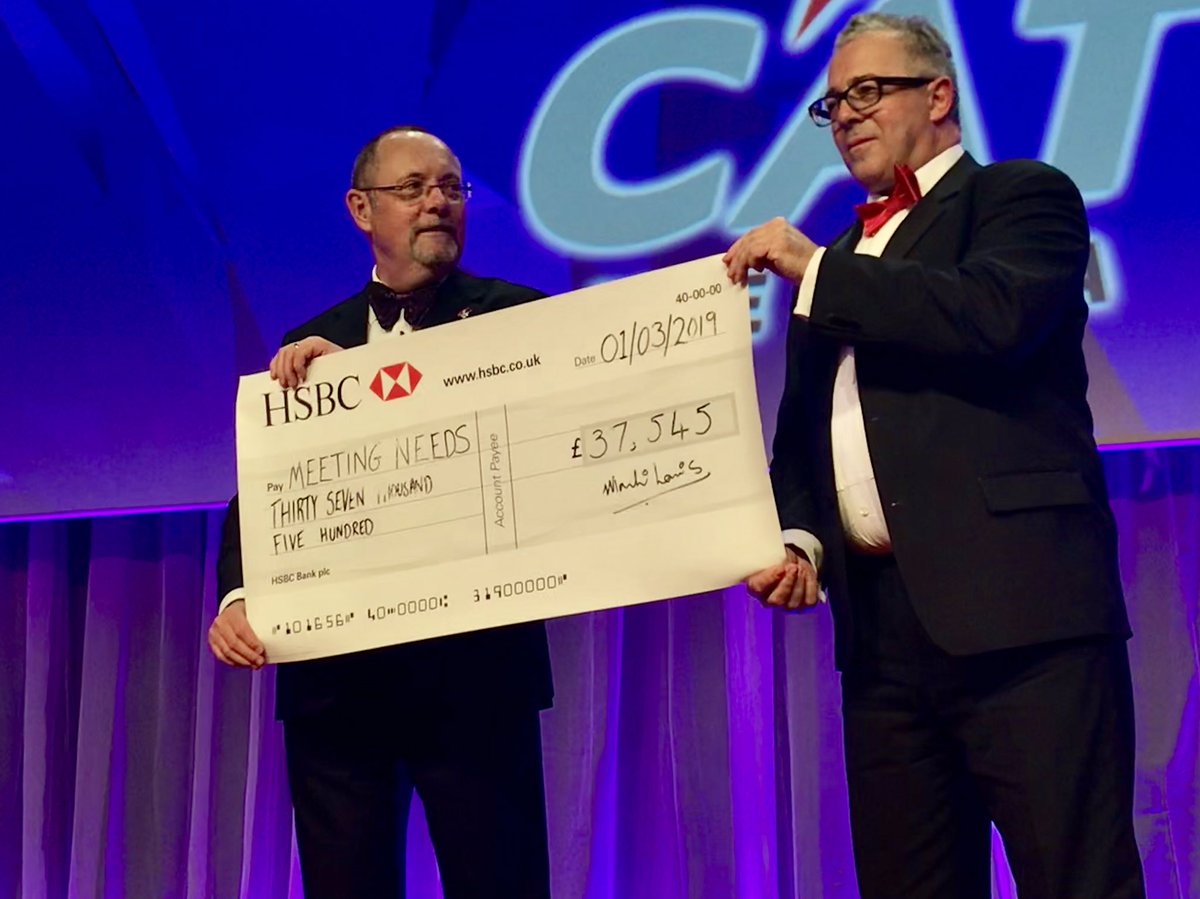 UKMeetingNeeds's tweet photo. You’ve done it! The best year ever! £37,545. We’re so proud of you all! Thank you sincerely for your fantastic support. It will change so many people’s lives forever! #eventprofslive #mitawards2019 #closetothecauses https://t.co/LQnijzwzTw