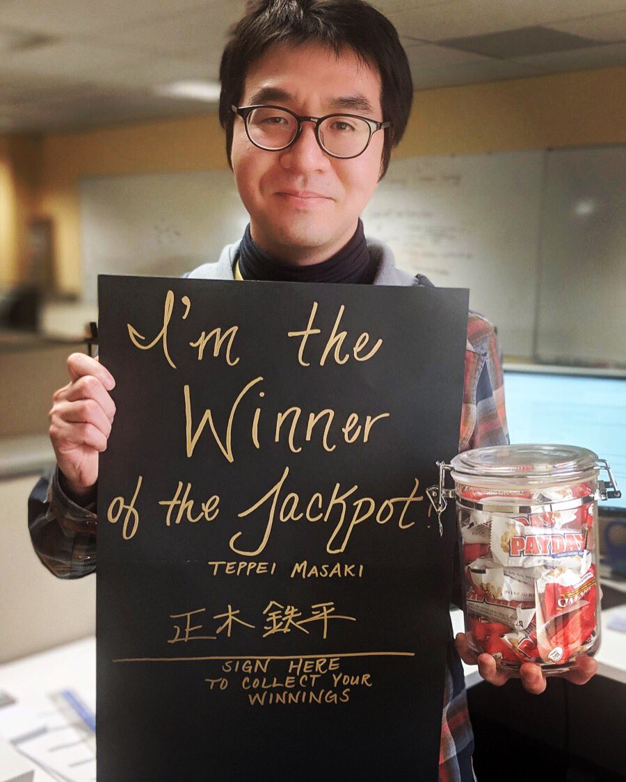 Accucode's tweet image. Winner, winner 🎉 Look who won the Accucode jackpot - Congrats @L8nightshow #EmployeeAppreciationDay #HappyFriday