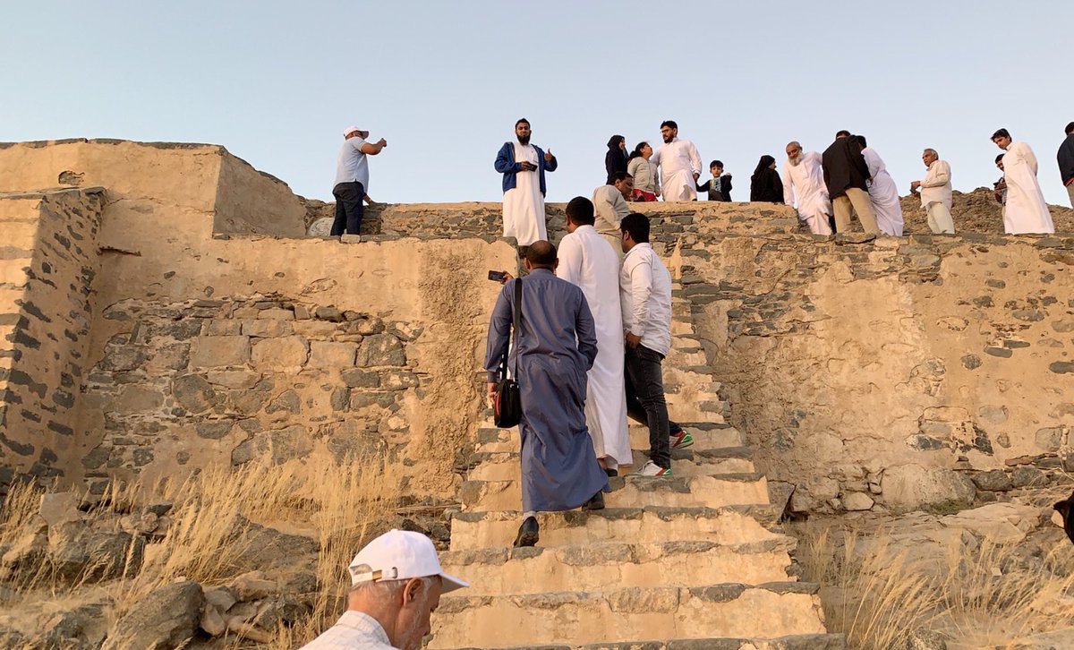 Pescaa2's tweet photo. From PESCAA Trip Today - Prophet Mohammed (PBUH) Steps! https://t.co/ogRs50ioCr