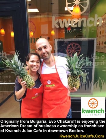 TopNewFranchise's tweet photo. Kwench Juice Cafe Franchise Opportunity attracts diverse franchise owners   https://t.co/bVuPrkOpoU
   @KwenchJuiceCafe @kwenchjuiceri https://t.co/ngdo4J3eqK