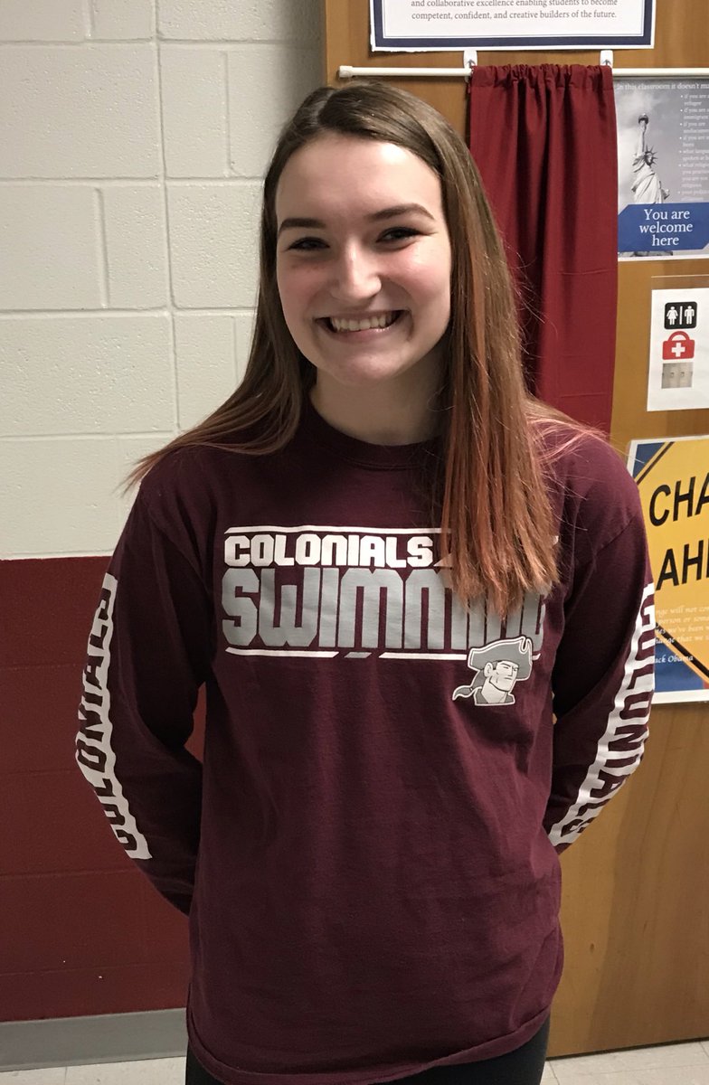 NewOx_Athletics's tweet photo. Good luck Lauren as she represents the New Oxford Swim Team in the PIAA District III individual swimming championships tonight and tomorrow at Cumberland Valley! https://t.co/hSta0uWG7r