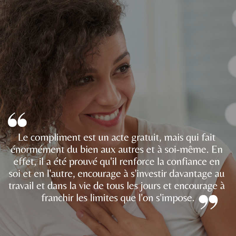 JOURNÉE MONDIALE DU COMPLIMENT
Le compliment est excellent pour notre santé et notre bien-être. Ne nous en privons pas ❤
#JournéeMondialeDuCompliment