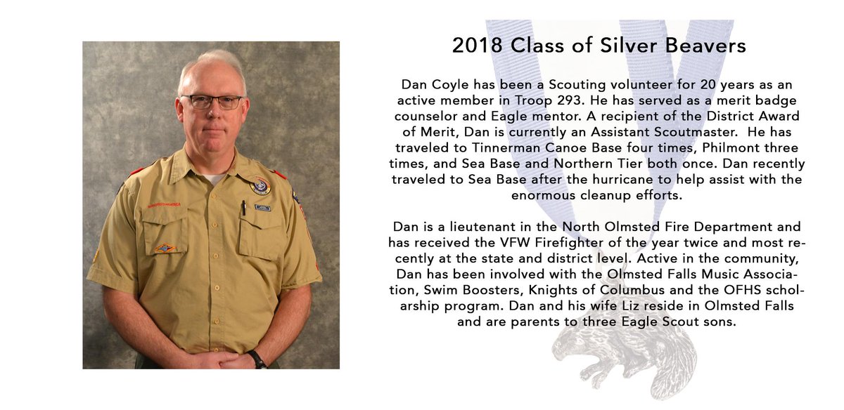 LakeErieCouncil's tweet photo. Congratulations Daniel! #SilverBeaver #BoyScoutsofAmerica https://t.co/osG7s1l2b4