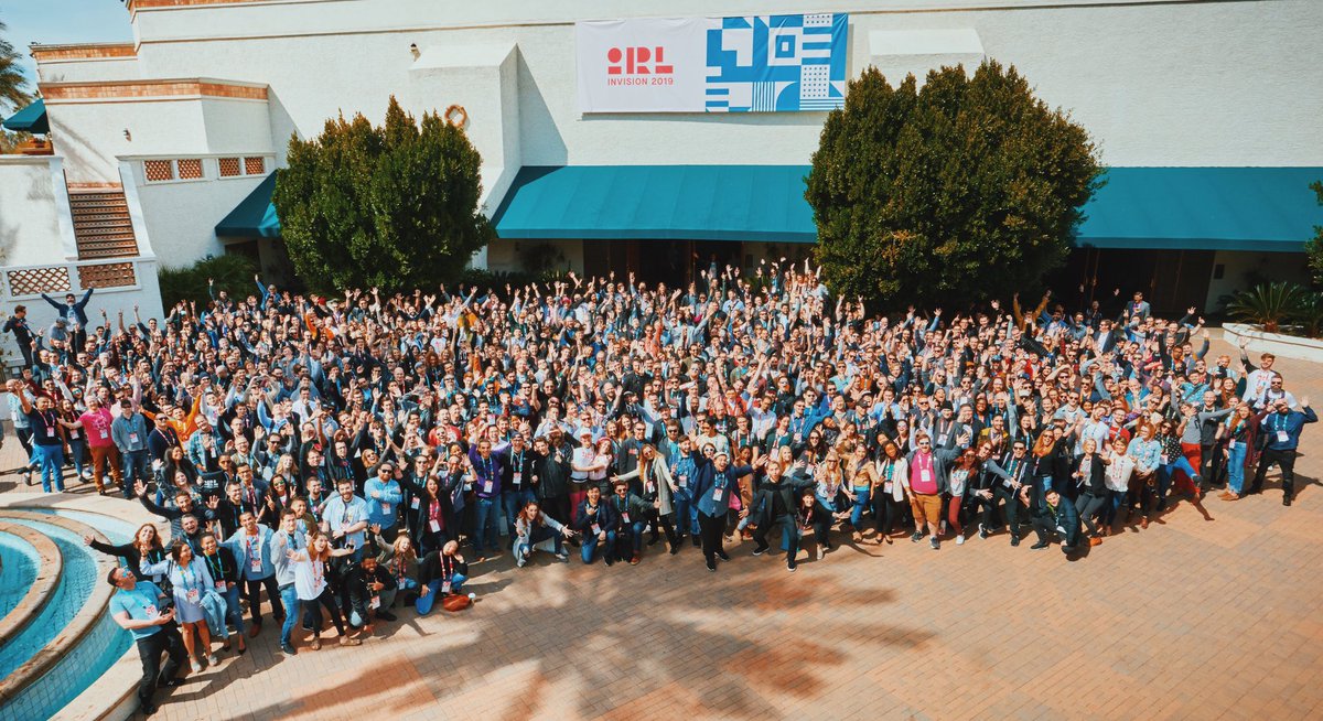 InVisionApp's tweet photo. To the 800+ InVisioners who joined us in #PHX this week, we’re so excited for the year ahead and all the work to be done 🚀 

To our extended @InVisionApp fam, we’ll continue to lean in, iterate on your feedback, and design better, faster TOGETHER!  #InVisionIRL https://t.co/MsYw2L86Cr