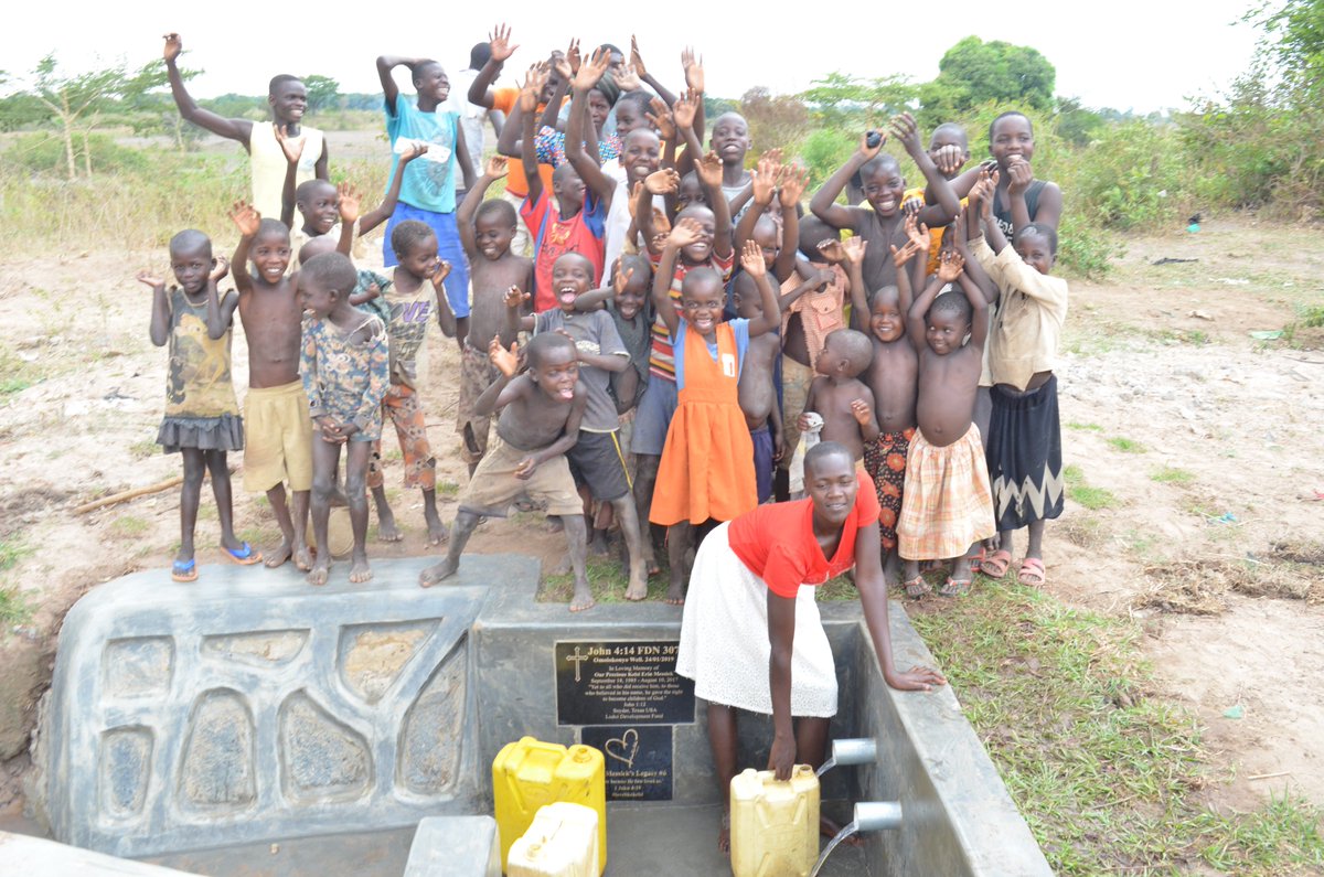 j414foundation's tweet photo. “We love because He first loved us.” Well #6 - called the Omolokonyo Well - for Kelsi Messick is complete! Thanks for joining John 4:14 in showing love to this community of 2900+ people. https://t.co/Sl0VI8ZIdW