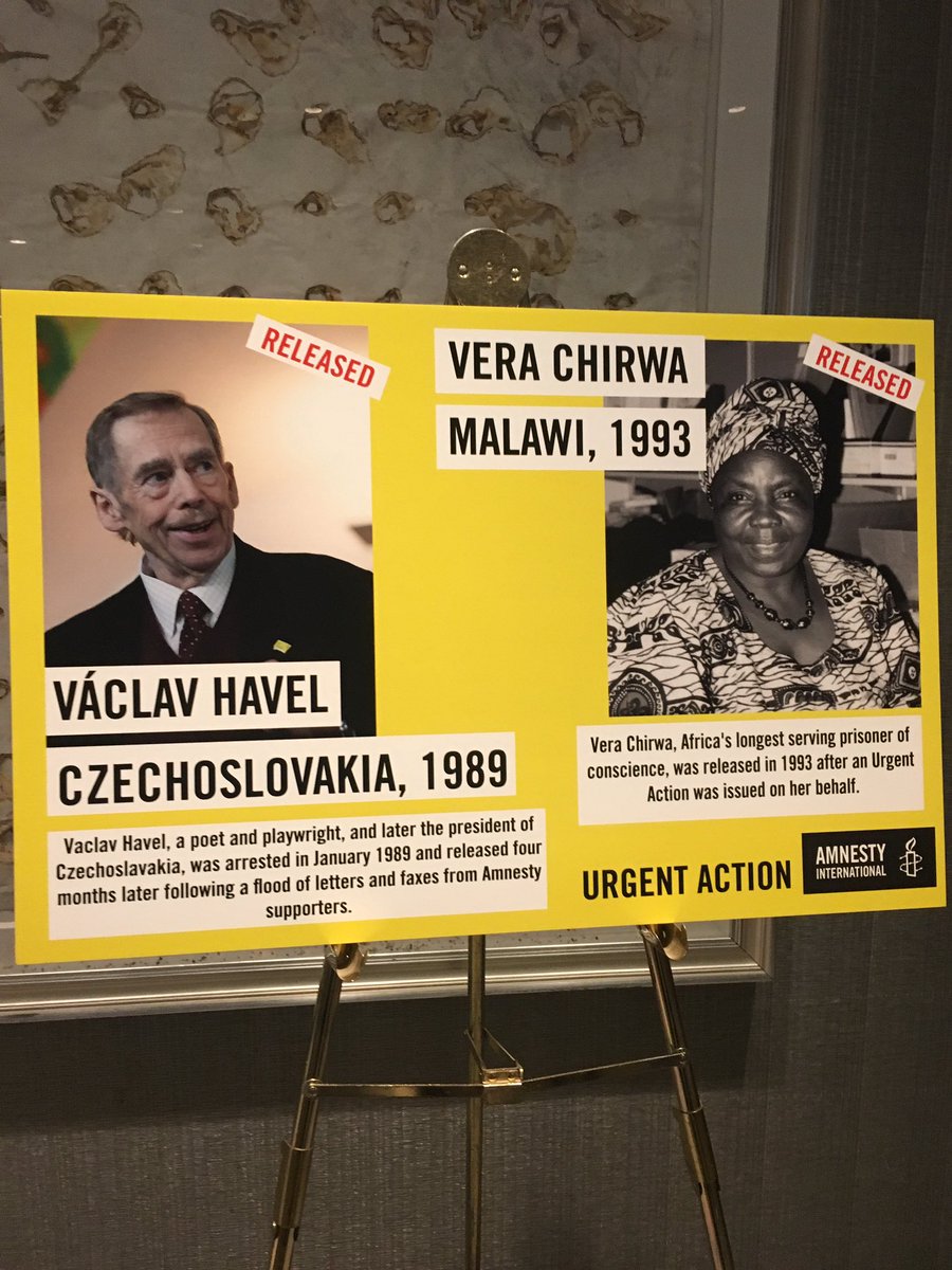 AmnestyArcadia's tweet photo. Our voices matter! Earlier this year we held our annual Write for Rights campaign and got these people freed from their governments! #AGM2019 #AmnestyInternational #YouthAction https://t.co/EsJ6Kv0mEU