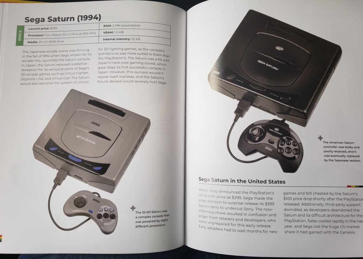 duran603's tweet photo. Friday reading. Can't put this book down. It's amazing! Found my 2 favorite systems - TurboGrafx 16 and Sega Saturn! #thegameconsole @VanamoMedia https://t.co/k8jdHleCZ9