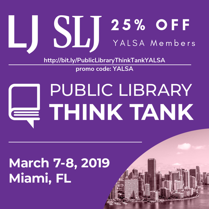 Learn how to empower kids &amp; teens to make a difference as they contribute to shaping a stronger library &amp; community at the 2019 #PublicLibraryThinkTank on March 7-8 in Miami, FL and presented by Library Journal. bit.ly/2TWkg6y