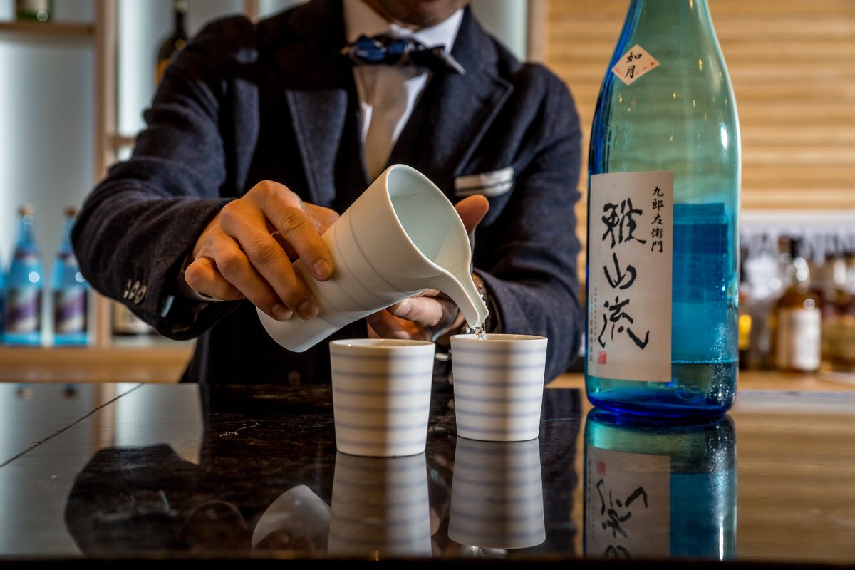 SushiSeki's tweet photo. Join us to cheers to the weekend with our extensive sake collection. https://t.co/8lnEjTxU7F