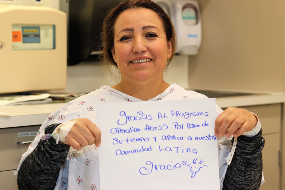 OperationAccess's tweet photo. March is #coloncancerawarenessmonth. Get screened, it's worth it!
"I was so nervous to get my results, but Dr. Camp and his team made me feel better. Thankfully the biopsy results were negative. Thank you!" #operationaccess #80inEveryCommunity #gyrigsfbayarea https://t.co/6DhHWB7mqD
