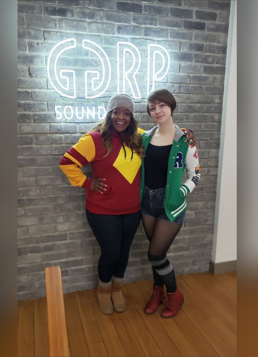 Thanks to <a href="/FANEXPOVAN/">FAN EXPO Vancouver</a> being this weekend got to have the lovely <a href="/kimberlydbrooks/">Kimberly Brooks</a> in at our studio! ^_^
