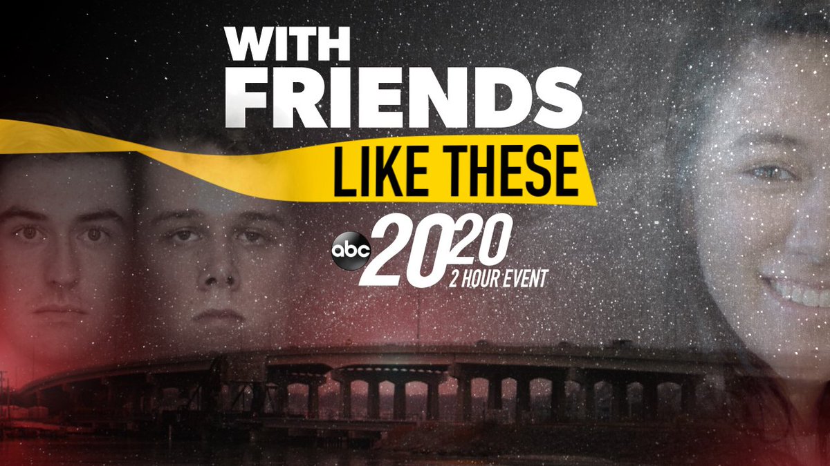 What happened to Sarah Stern? Hear new details from her friends & family - and the killer caught on hidden video in his own words.

Share if you're watching @ARobach's 20/20 'With Friends Like These' now on ABC or streaming this weekend!  #ABC2020 #SarahStern