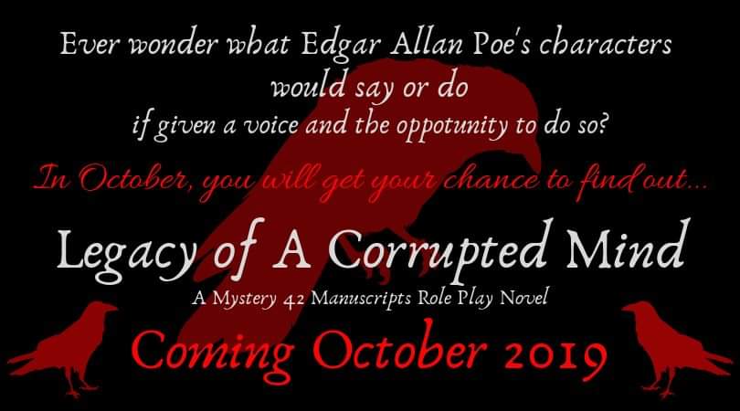PaigeAuthor's tweet photo. @LWillowmoon 
#PoeLegacy #PoeLegacyWriting #amwritingPoeLegacy 
Working on this beauty...if you like Poe, or ever just dark and twisty...this one promises to be bone breaking good! https://t.co/2jYDWracyI