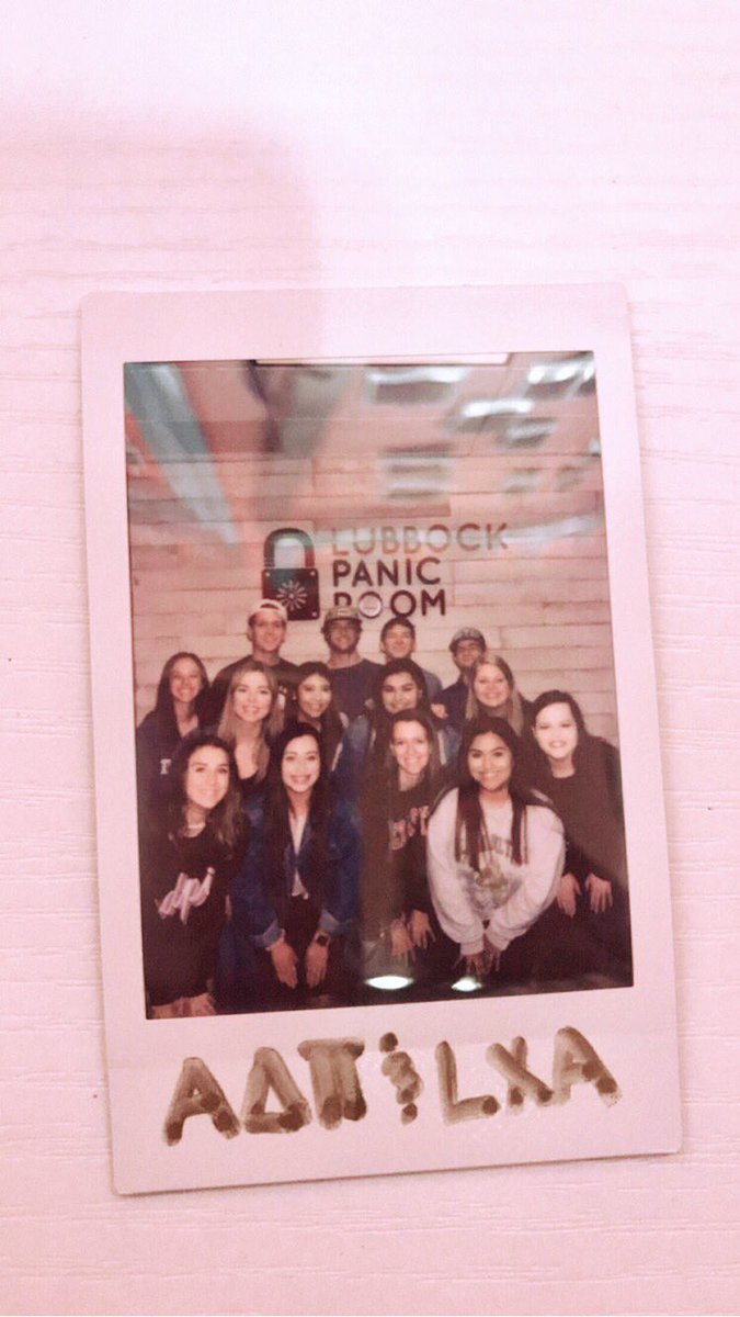 We had so much fun at our mixer with <a href="/TTLCA/">Texas Tech Lambda Chi Alpha</a> yesterday at the Lubbock Panic Room!👍🏻