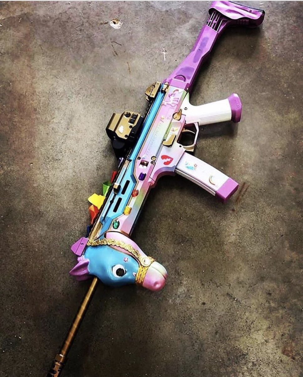 Sis On Twitter Someone Made The Tactical Unicorn In Real Life