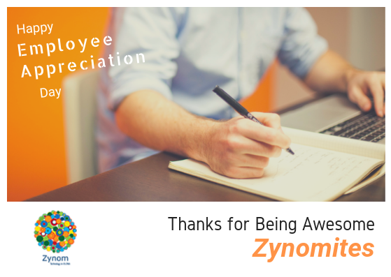 ZynomTech's tweet photo. Thank you Zynomites, for bringing your best to work day after day. https://t.co/4rsbdZ1GqP