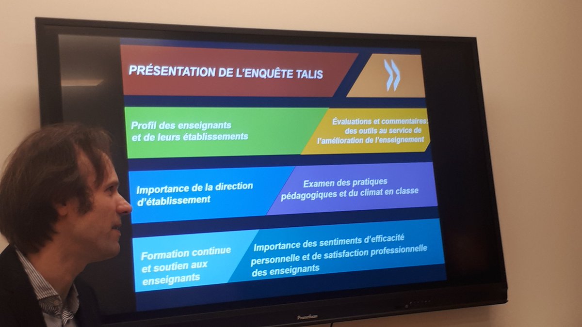StephFizailne's tweet photo. Aujourd'hui @florencerizzo pour @SynLabFr #DUATE avait invité M.Schwabe @OEDC pour mettre en perspective les résultats de l'enquête internationale sur l'enseignement et l'apprentissage TALIS.》À venir les résultats TALIS 2018 le 19/06:"Teachers & school leaders:Lifelong Learners. https://t.co/tEzPpUZn1M