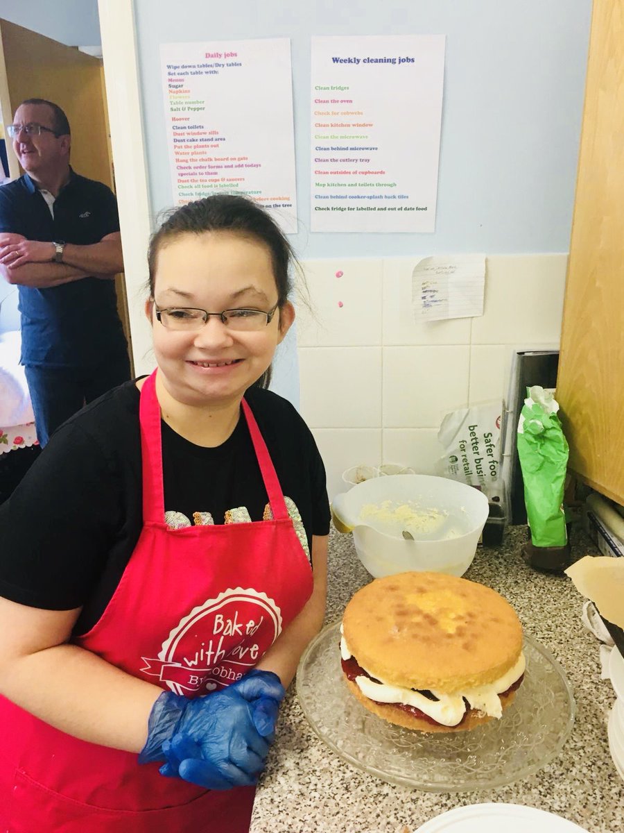 A day full of support for ASL! Our corporate volunteer for the day Jim done an amazing job helping us today & a very kind donation from a Lady who has never been to our Tea Room but seen our social media ❤️ #BigUpHarlow #thankyou #somuchsupport #tearoom #sokind #corporategiving