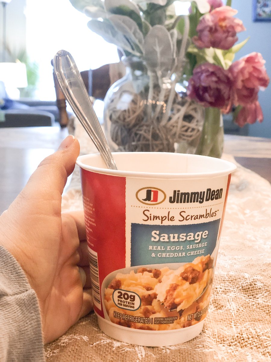 nikkisaidwhat_'s tweet photo. #ad My favorite @JimmyDean Simple Scrambles breakfast cup is the Three Cheese. Itβs packed with flavor and so convenient, making it my go-to breakfast on busy mornings. #SimpleScramblesAtWM
Go to your #Walmart to purchase today! >>> https://t.co/RI7HXsNIZg https://t.co/zqhxxbT0ye