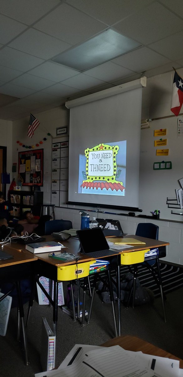 MrsBallingerCRE's tweet photo. Watching the Lorax!  Dr. Seuss Day and studying our natural resources!  Reduce, Reuse and Recycle!  #CREleads #LISDscience https://t.co/IAPxg43QW0