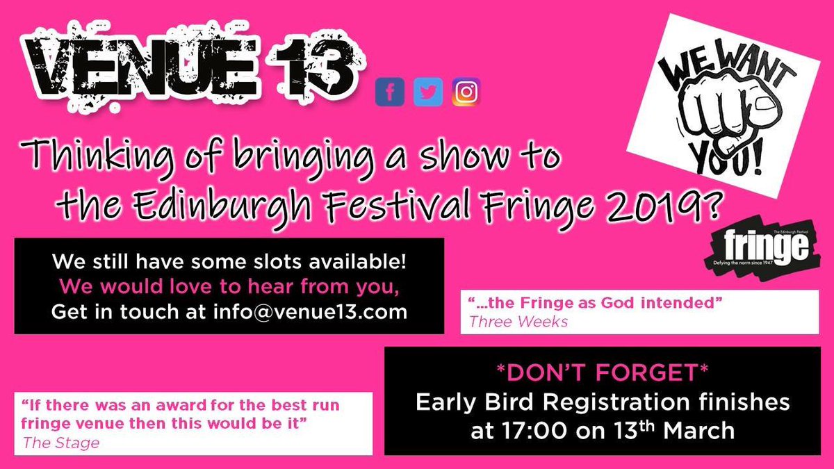 Venue 13 (@venue13) on Twitter photo 