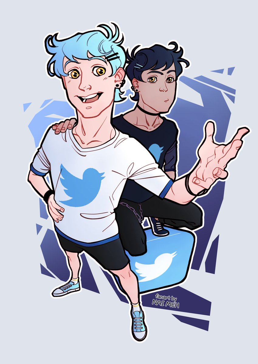 naiki_meh's tweet photo. #Redraw de unos de los diseños de @Eyeb0nez_
Twitter y Twitter en modo nocturno.💙
#draw #dibujo #twitter #wacom #twitternightmode #characterdesign #oc #originalcharacter #argentina #illustration #ilustracion #dibujanta https://t.co/aW2zVjzwDz