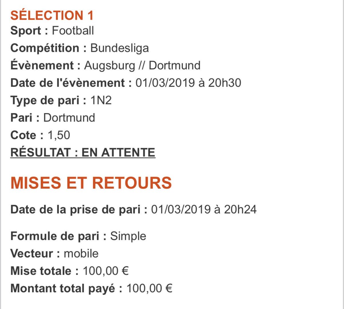 PronosLello's tweet image. Ticket du soir 📝

⚽️ Dortmund ▶️ 1.50