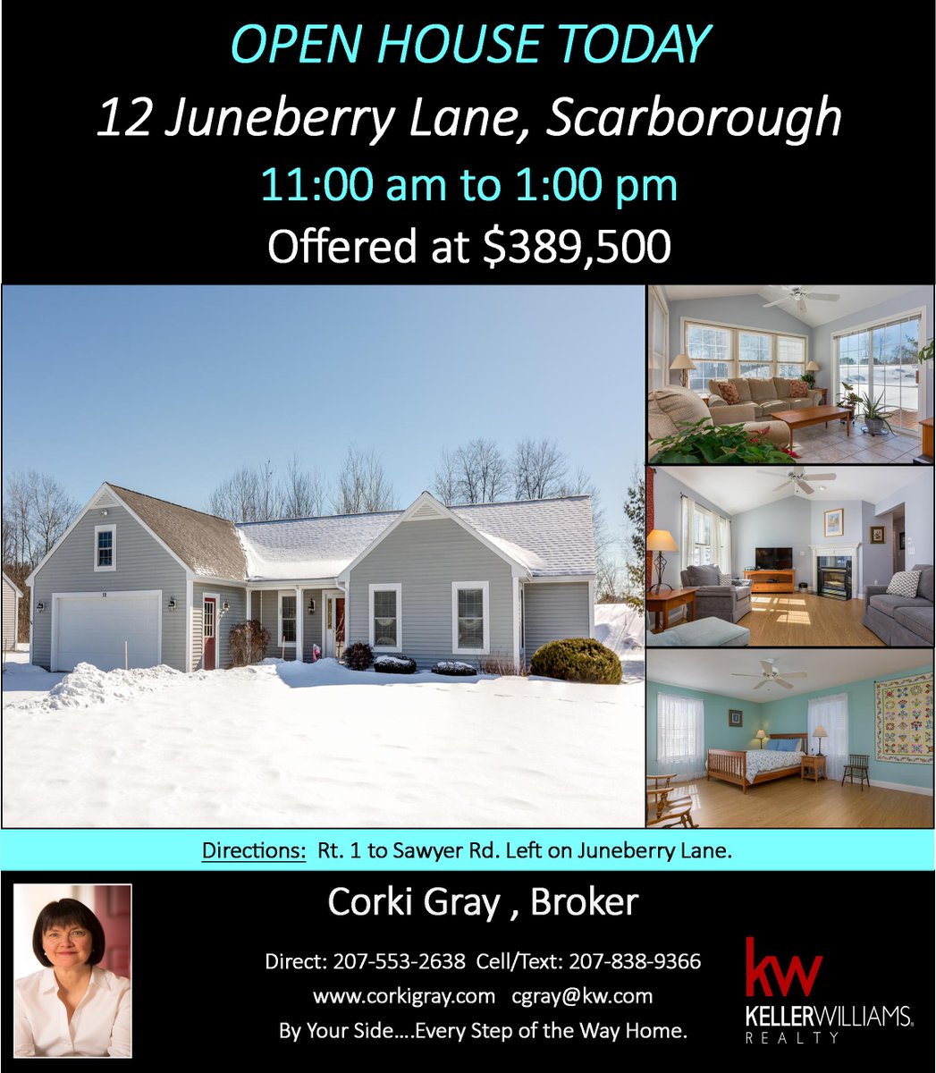 CorkiGray's tweet photo. Light-filled Scarborough Ranch Open today from 11:00 am to 1pm. Stop by with your friends &amp; family to see this truly remarkable home! 

Photos+Details+Directions: https://t.co/k7iixkeKAw 

#openhouse #scarboroughmaine #corkigray https://t.co/V1DyiOLNGz