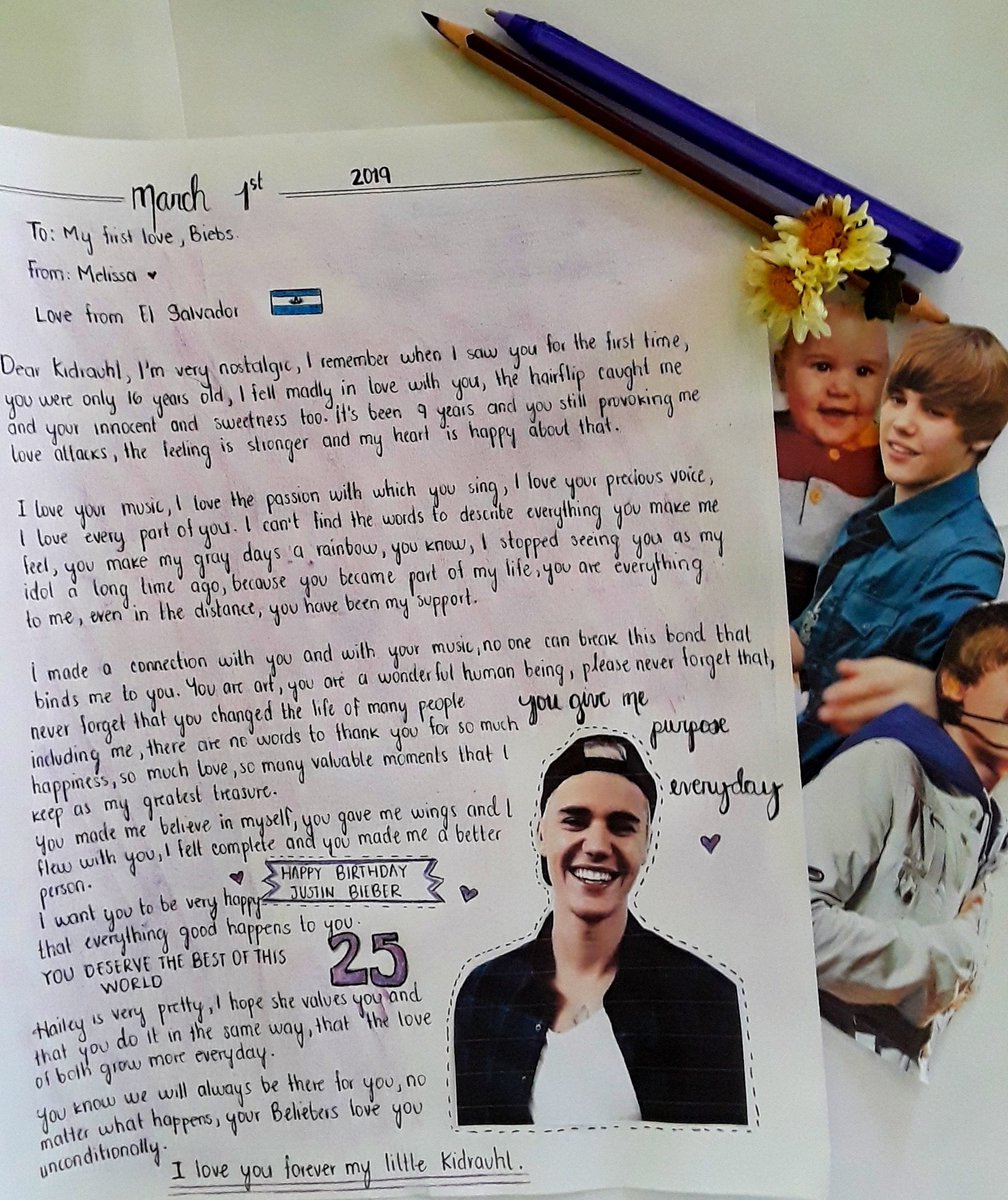 melbiebs07's tweet photo. Feliz cumpleaños mi amor. 💜
@justinbieber
#HappyBirthdayJustinBieber
#HappyBirthdayLittleKidrauhl
#JB25
#LetterForJustin https://t.co/rSUGmyhTUc