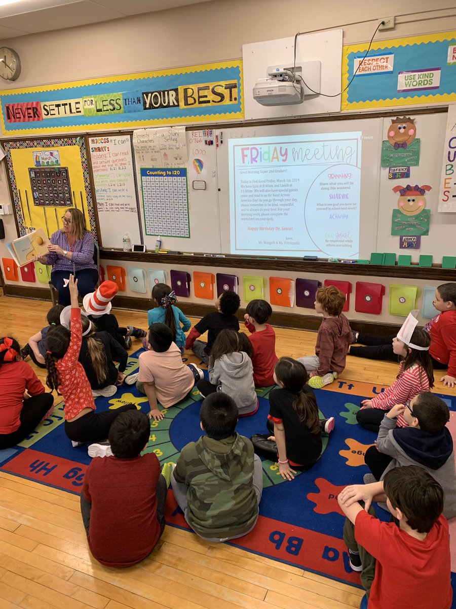MsMongelli's tweet image. A big THANK YOU to @jenbolcar and everyone who came to read for us for Read Across America Day! #WeeRead @NinaPetruzzella