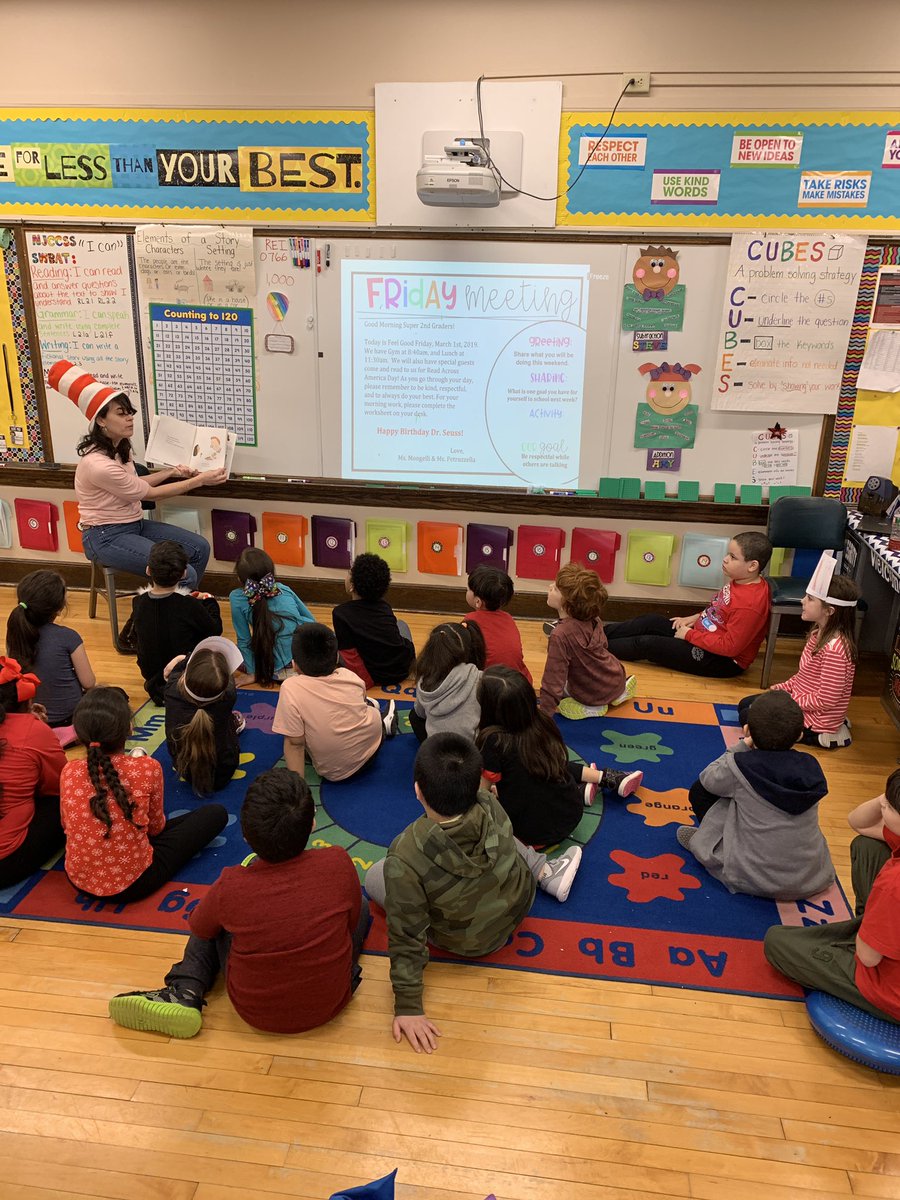 MsMongelli's tweet image. A big THANK YOU to @jenbolcar and everyone who came to read for us for Read Across America Day! #WeeRead @NinaPetruzzella