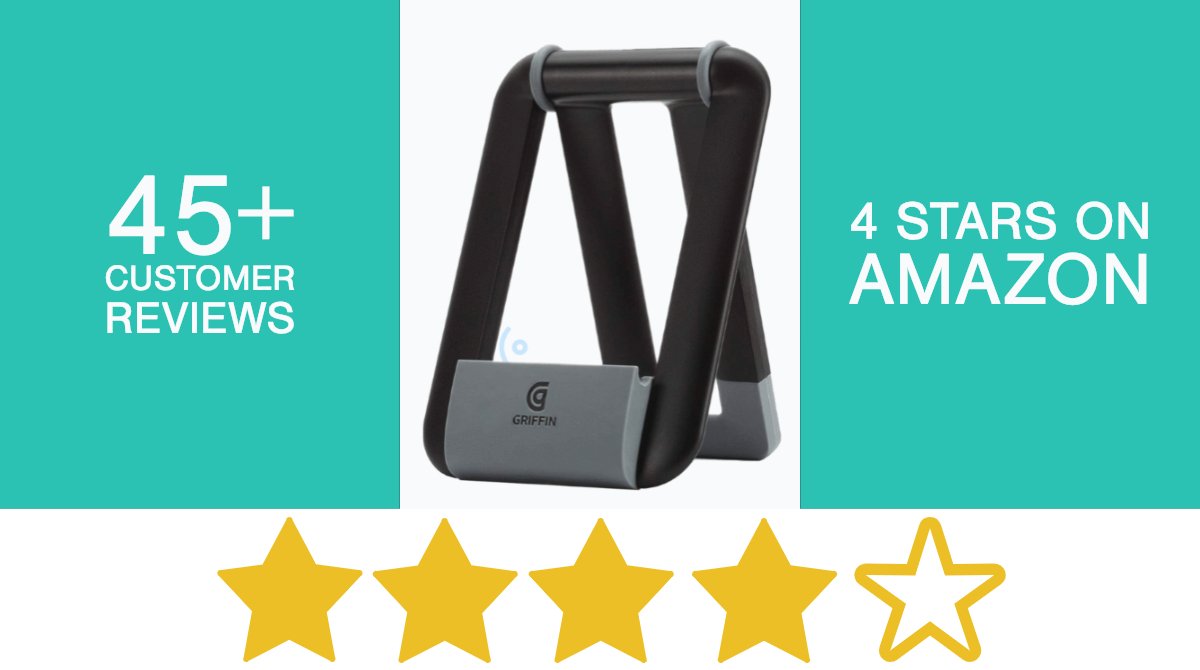 Daelie (@daelie_store) on Twitter photo On sale now, Griffin Tablet Stands! $4.99 + FREE shipping. 4 stars on Amazon. Secure your tablet with this elegant tabletop stand | daelie.com <a href="/GriffinTech/">Griffin Technology</a> #deals #sale #dealoftheday #dailydeal #electronics #discount #dealalert #dealhunter #bargain #slickdeals On sale now, Griffin Tablet Stands! $4.99 + FREE shipping. 4 stars on Amazon. Secure your tablet with this elegant tabletop stand | daelie.com <a href="/GriffinTech/">Griffin Technology</a> #deals #sale #dealoftheday #dailydeal #electronics #discount #dealalert #dealhunter #bargain #slickdeals