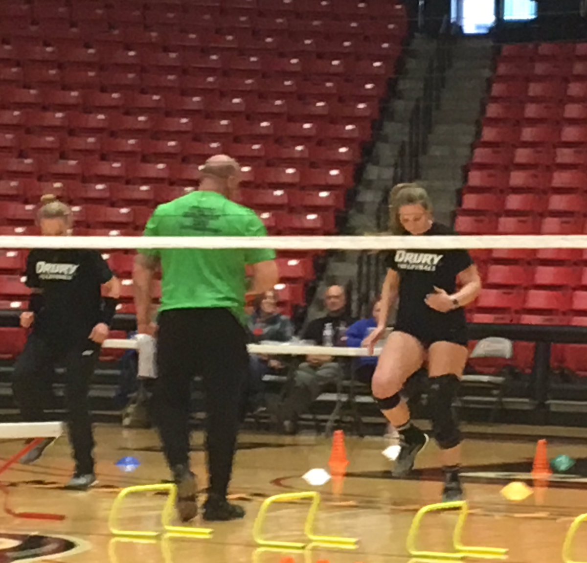 Great day spent with the entire Lebanon Volleyball staff at the Drury Coaching Clinic.  And always nice getting to see former volleyjacket <a href="/faithcarole14/">Faith Link</a>