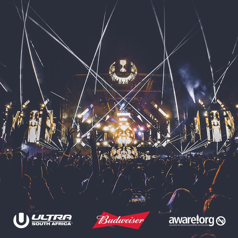The stage is bright, the night is young. Grab a Budweiser and dance with the #KingOfBeers at #UltraSA2019!